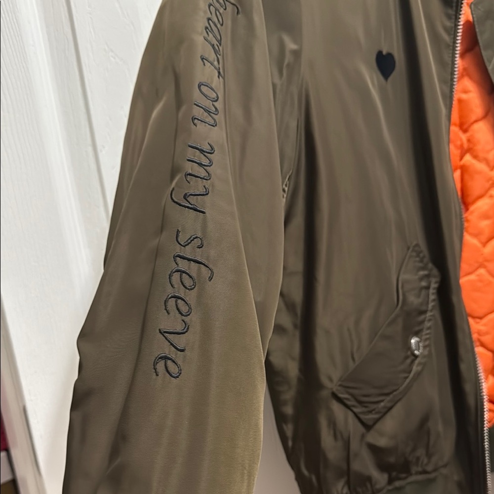 Bcbgeneration Olive Bomber Jacket - image 8
